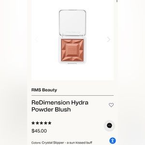 RMS Blush Crystal Slipper